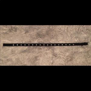 Canvas belt